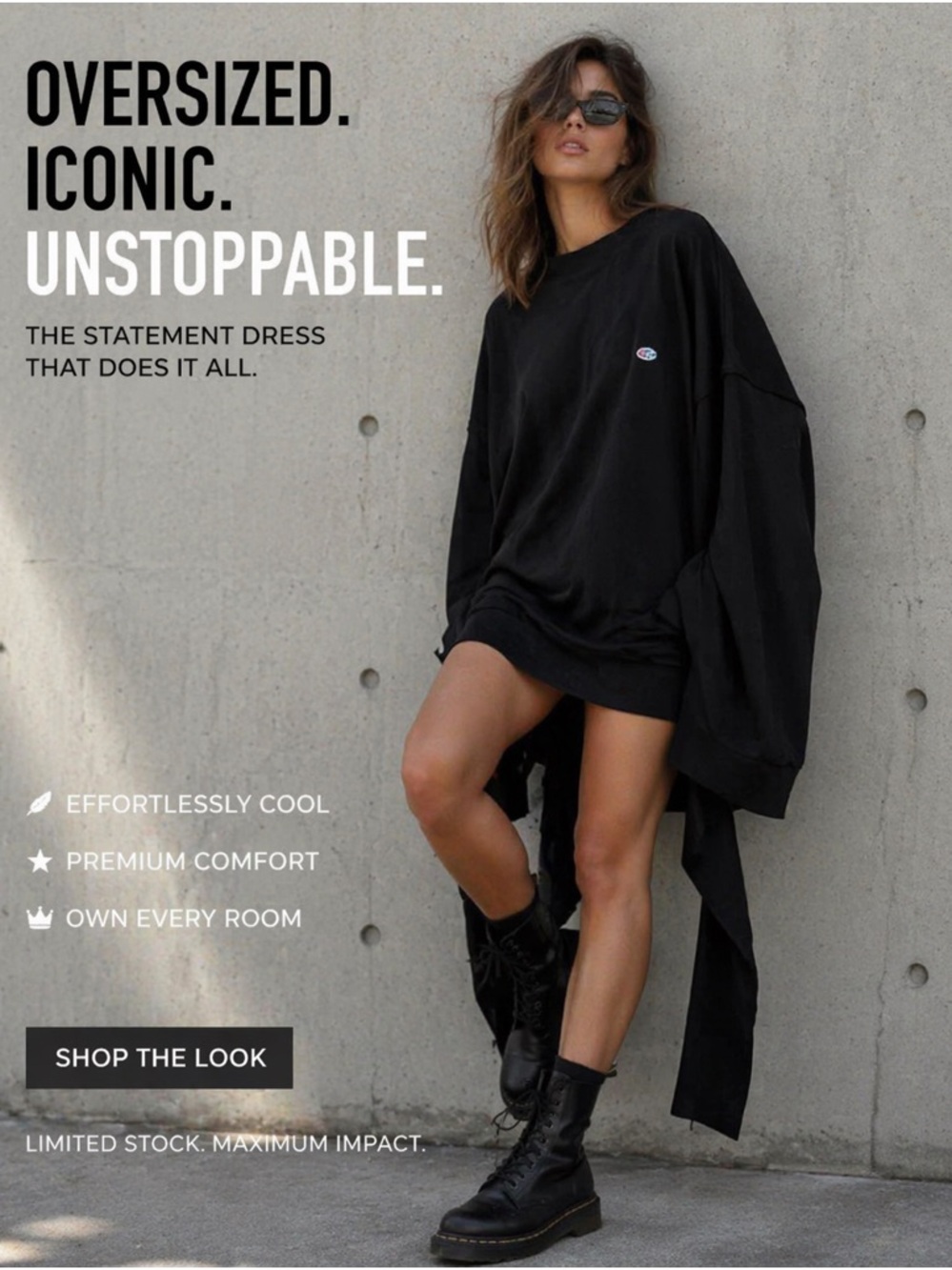 VETEMENTS X Champion In Progress Dress